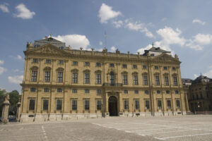 Würzburger Residenz mit barocker Fassade